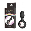 Gender Fluid Tremor Ring Plug Anal Vibe - Black