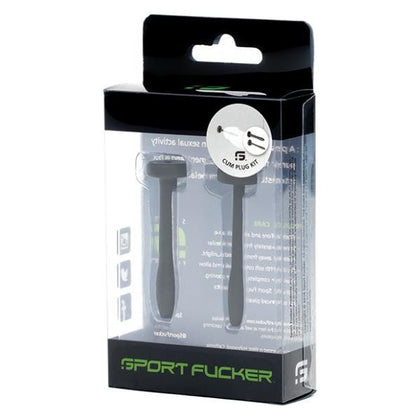 Sport Fucker Cum Plug Kit - Black