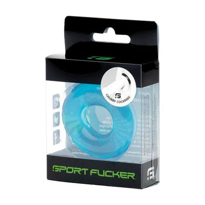 Sport Fucker Chubby Cockring - Ice Blue