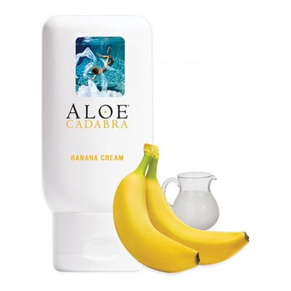 Aloe Cadabra Organic Lubricant - 2.5 Oz Bottle Banana Cream