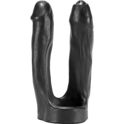 3 Way Triple Penetrator Black Double Dildo