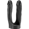 3 Way Triple Penetrator Black Double Dildo