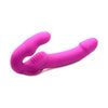 Evoke Super Charged Vibrating Strapless Strap On Pink