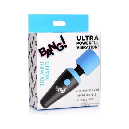 Bang 10x Vibe Mini Silicone Wand Blue