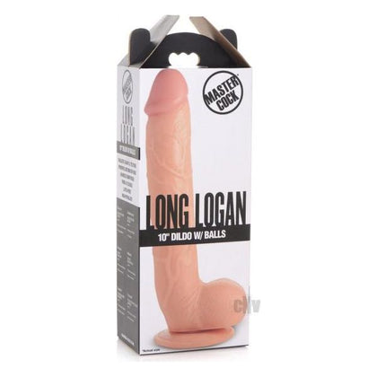 Mc Long Logan Dildo W/balls 10 Light