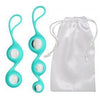 Cloud 9 Health & Wellness Borosilicate Kegel Training Set - Teal