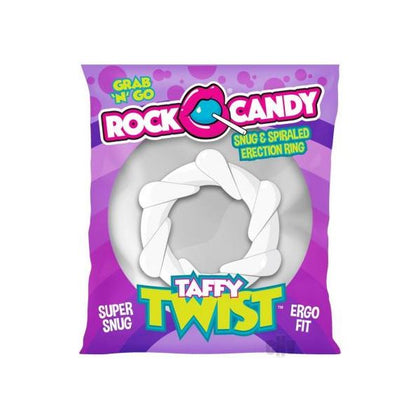 Rock Candy Taffy Twist White