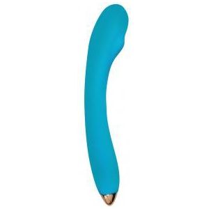 Cloud 9 Health & Wellness Rechargeable G-spot Slim 8in Single Motor Aqua Blue