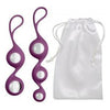 Cloud 9 Health & Wellness Borosilicate Kegel Training Set - Plum