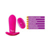 Viben Intrigue Panty Vibe W/ Pleasure Nubs Hot Pink