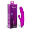 Viben Frenzy Rabbit Vibe W/ Clit Suction Berry