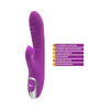 Viben Frenzy Rabbit Vibe W/ Clit Suction Berry