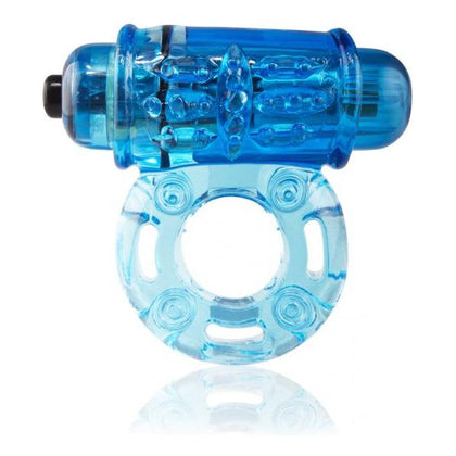 O Wow Vibrating Ring Blue