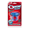 O Wow Vibrating Ring Blue