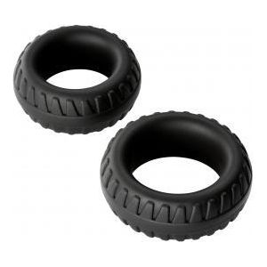 Cloud 9 Pro Rings Liquid Silicone Tires 2 Pack Black