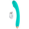 Cloud 9 G-Spot Slim 8 inches Teal Green Vibrator