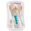 Cloud 9 Personal Double Ended Beaded Stroker Clear