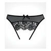 Adore Expose Panty Black OS