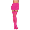 Thigh High Sheer Hot Pink O/s