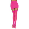 Thigh High Sheer Hot Pink O/s