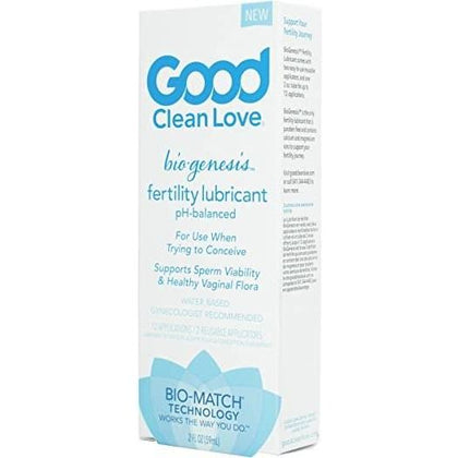 Good Clean Love Biogenesis Fertility Lubricant - 2 Oz