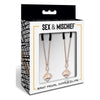 Sandm Brat Pearl Nipple Jewelry Rose Gold