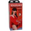 Signature Cocks Transgirls Natalie Mars Ultraskyn Dual Density 4.5 In. Cock With Penetrable Ass Beig