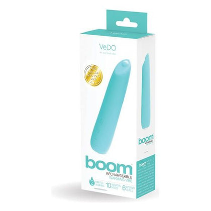 Vedo Boom Rechargeable Ultra Powerful Vibe - Turquoise