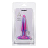 A-play Groovy 5 In. Silicone Anal Plug Berry