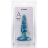 A-play Groovy 5 In. Silicone Anal Plug Ocean