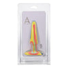 A-play Groovy 5 In. Silicone Anal Plug Sunrise