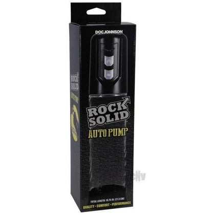 Rock Solid Auto Pump Black/clear