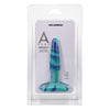 A-play Groovy 4 In. Silicone Anal Plug Ocean