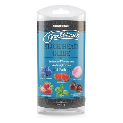 Goodhead Slick Head Glide Multi-flavor 6-pack 0.24 Oz.