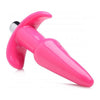 Smooth Vibrating Anal Plug Pink