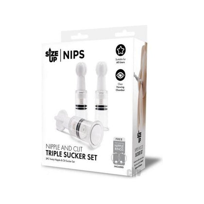 Su Nipple Clit Triple Sucker Set