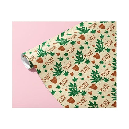 Plant Lady Naughty Wrapping Paper