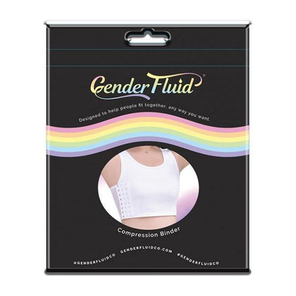 Gender Fluid Chest Compression Binder  - Xxxl White