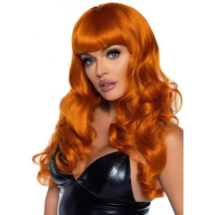 Misfit Long Wavy Bang Wig O/s Ginger