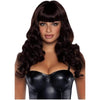 Misfit Long Wavy Bang Wig O/s Brown