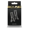 Bound Nipple Clamps C1 Gunmetal