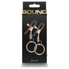 Bound Nipple Clamps C2 Rose Gold