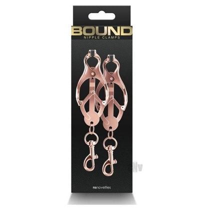 Bound Nipple Clamps C3 Rose Gold