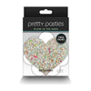 Pretty Pasties Heart & Flower Glow 2 Pair