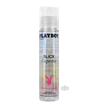 Playboy Slick Flavored Water-based Lubricant Cupcake 1 Oz.