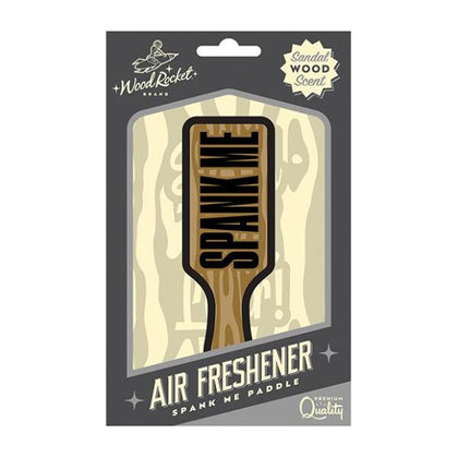 Wood Rocket Air Freshener Spank Me Paddle