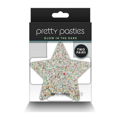 Pretty Pasties Star & Cross Glow 2 Pair