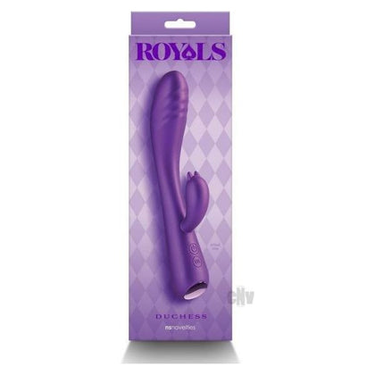 Royals Duchess Rabbit Vibrator Metallic Purple