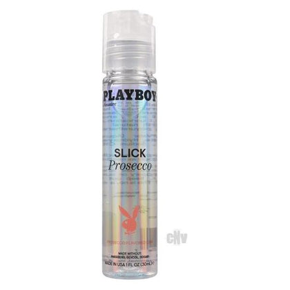 Playboy Slick Flavored Water-based Lubricant Prosecco 1 Oz.