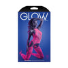 Fantasy Lingerie Glow Captivating High Neck Halter Bodystocking & G-string Set Neon Pink O/s